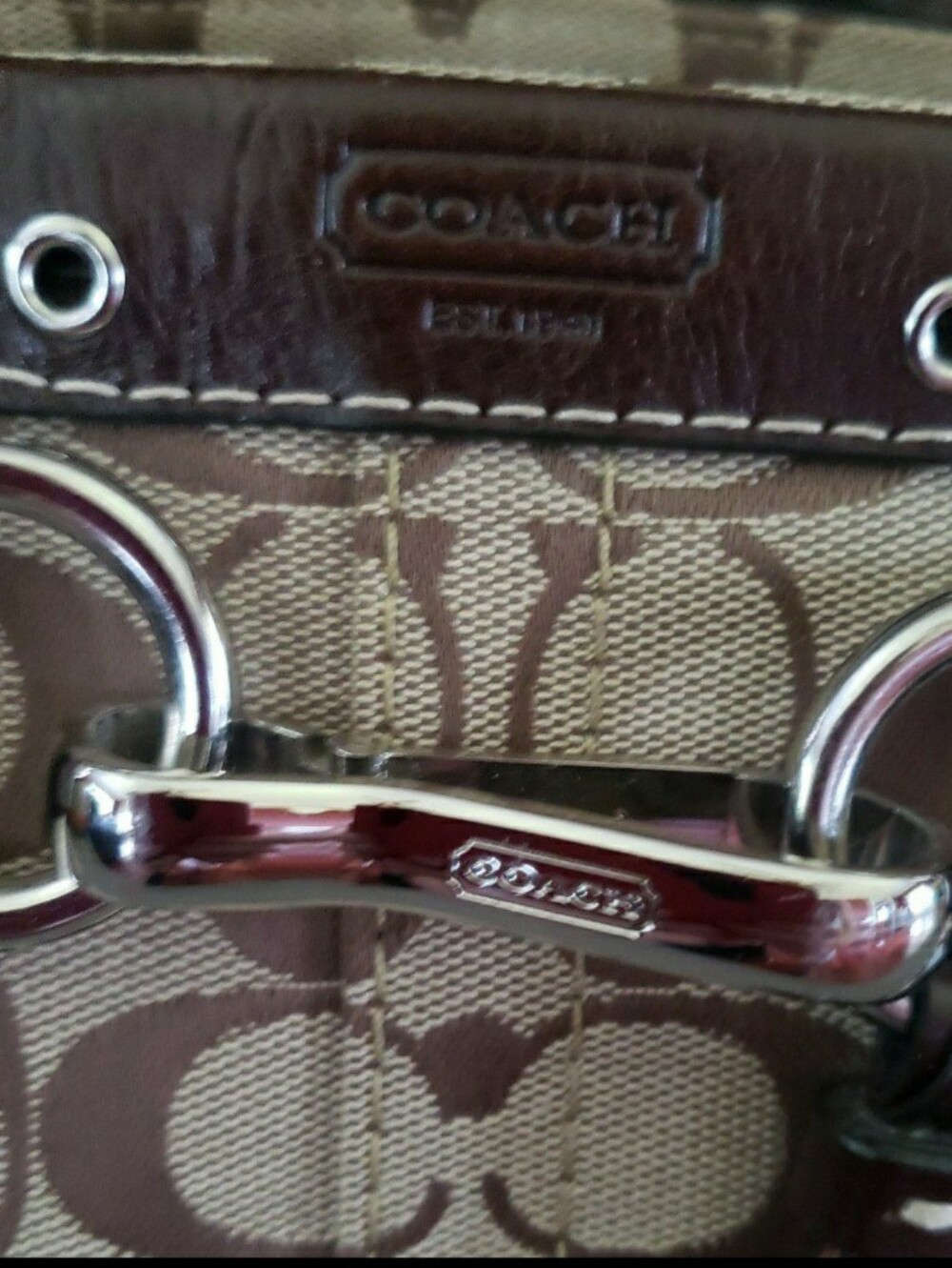 Vintage Coach Hampton Satchel - Picture 4 of 10